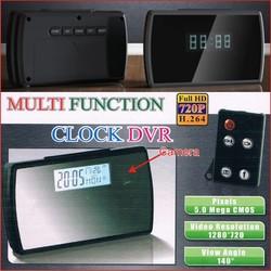 HD Multi-Function Clock DVR
